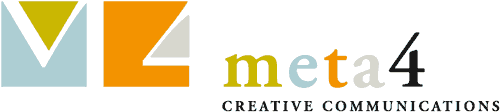[meta4 creative communications logo]